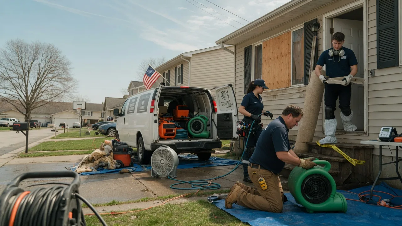 Water Damage Restoration in Sanostee, NM near me
